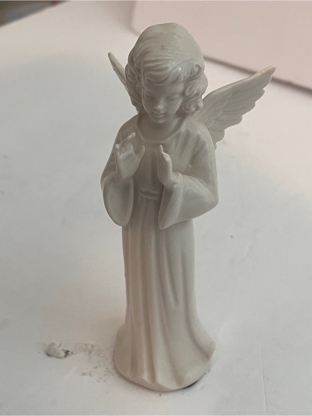 Rare Vintage Dresden Karl-Heinz Klette Figurine Angel Music Conductor Christmas